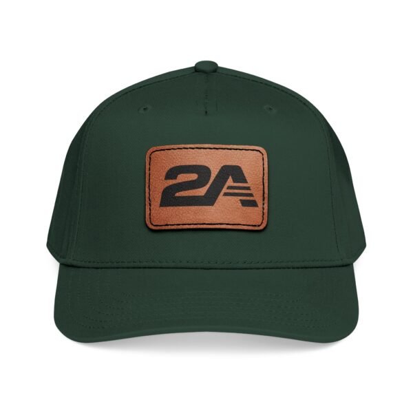 2A Leather Patch Snapback Cap