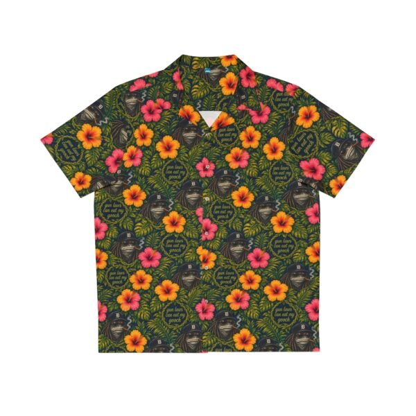 Goochie Frog Hawaiian Shirt — Bright Floral
